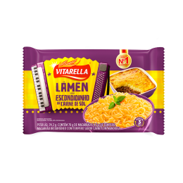 Macarrão Instantâneo com Tempero sabor Carne